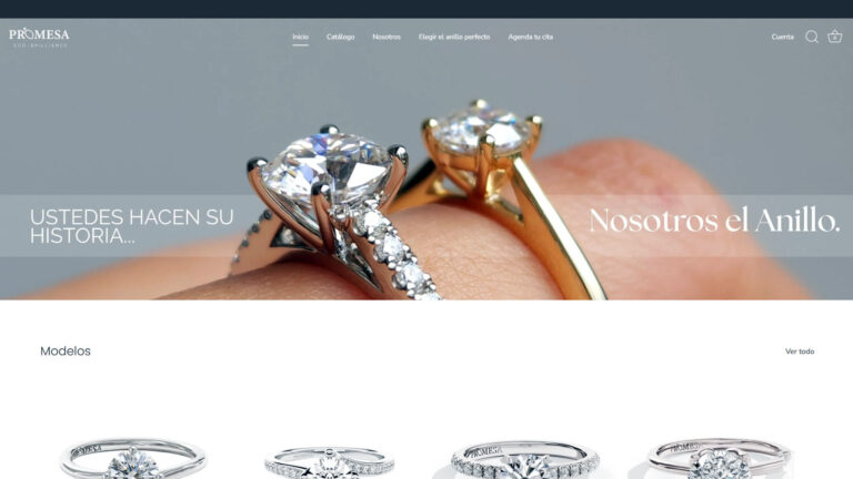 Promesa Joyería, anillos de compromiso y moissanitas