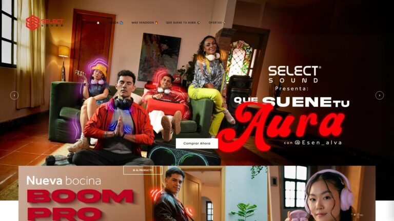Select Sound, sitio oficial de productos de audio y electrónica de consumo