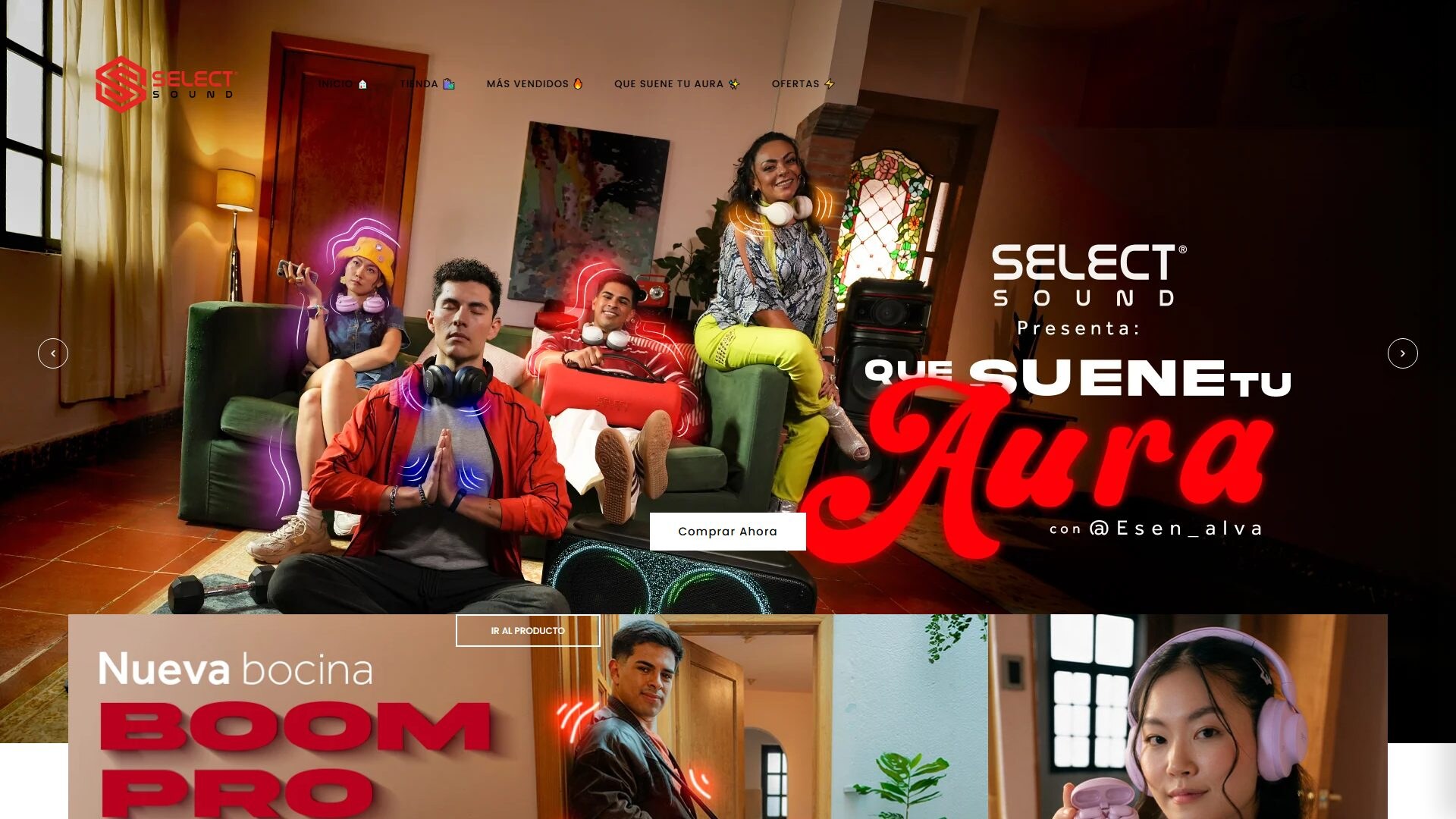 Select Sound, sitio oficial de productos de audio y electrónica de consumo