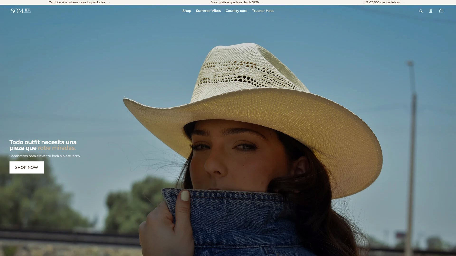 Sombreros y gorras vaqueras de SomHer Hats