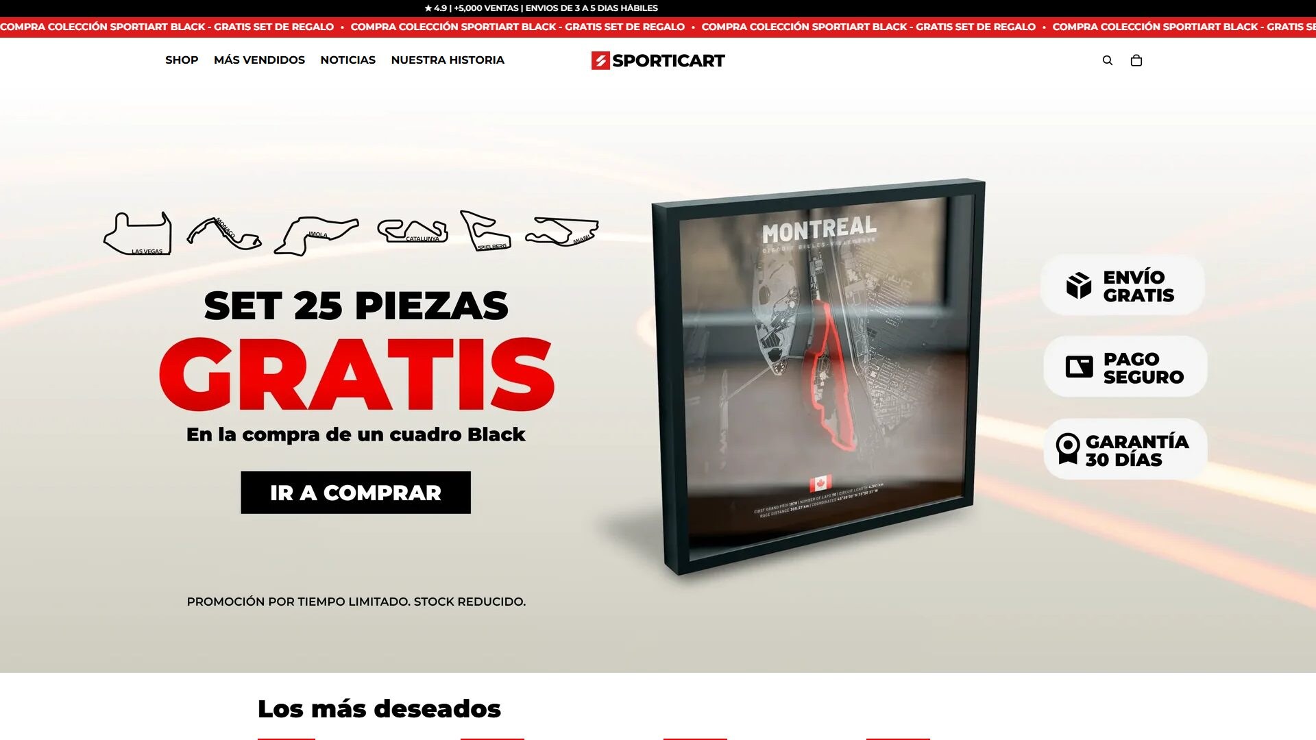 Arte deportivo 3D de SporticArt inspirado en circuitos de Fórmula 1