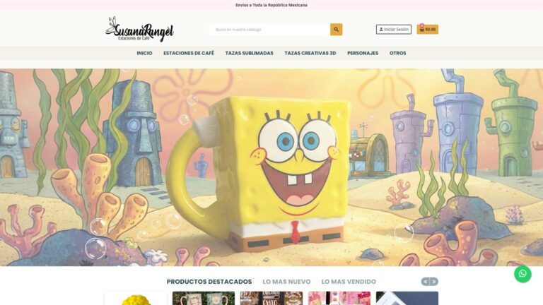 Estación de café con mueble de madera rústica de Susana Rangel