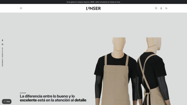 UNSER México, uniformes profesionales y ropa de trabajo